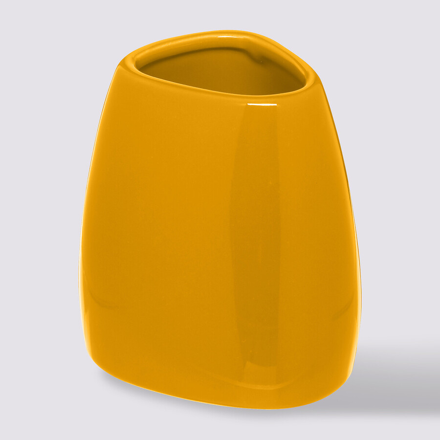 Gobelet en céramique, jaune Colorama