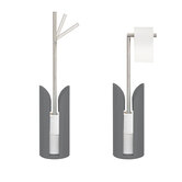 Dérouleur tige flexible métal, gris Colorama