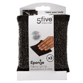 Lot de 2 éponges en inox 