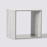 Étagère 1 case, effet chêne gris Mix'n modul