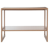 Étagère empilable 2 cases, effet bois naturel Mix'n modul