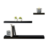 Étagère murale 23,5cm, noir Fixy