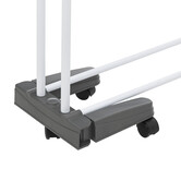 Étendoir à linge 4 roues 24m Sinai