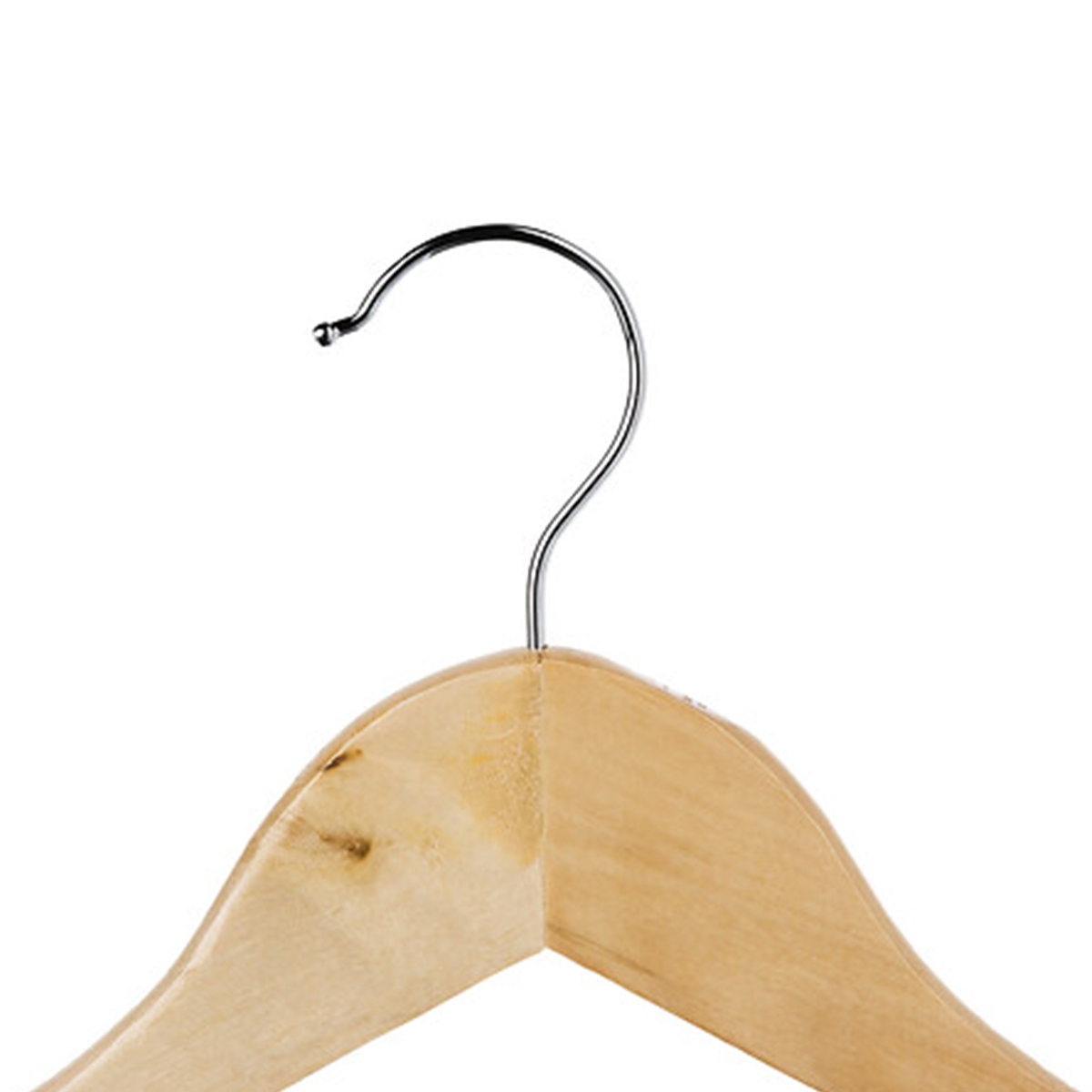 Lot de 24 cintres en bois Hang'up