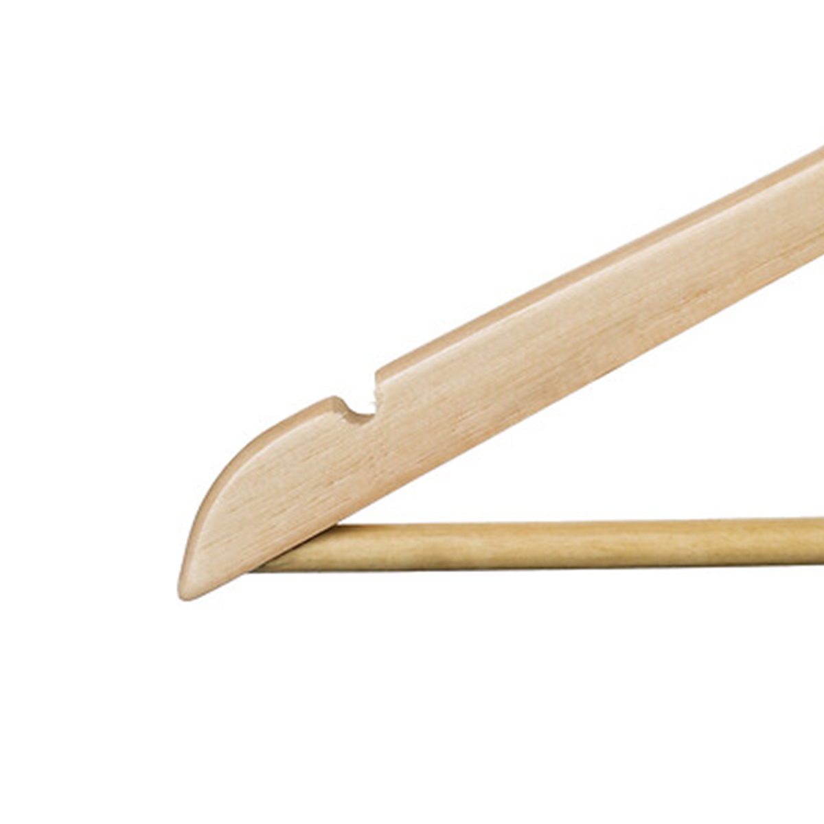 Lot de 24 cintres en bois Hang'up