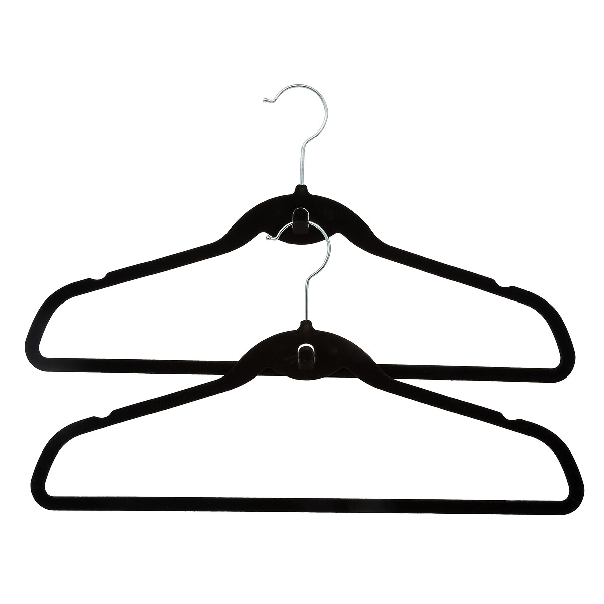 Lot de 24 cintres en feutrine Hang'up