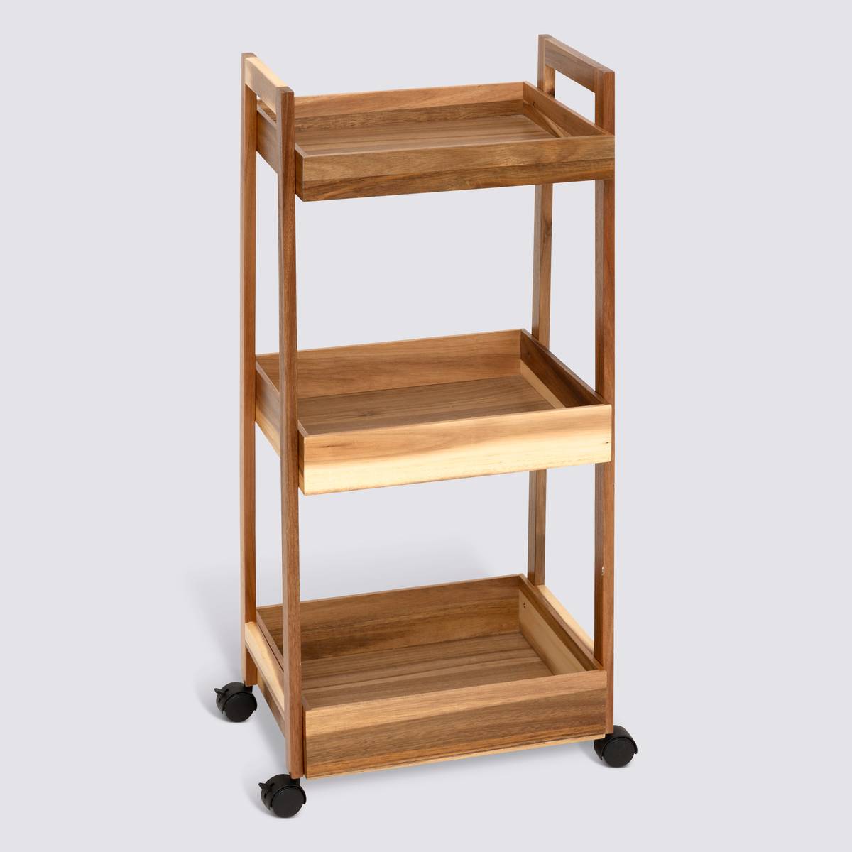 Desserte, l.40 cm, marron Acacia