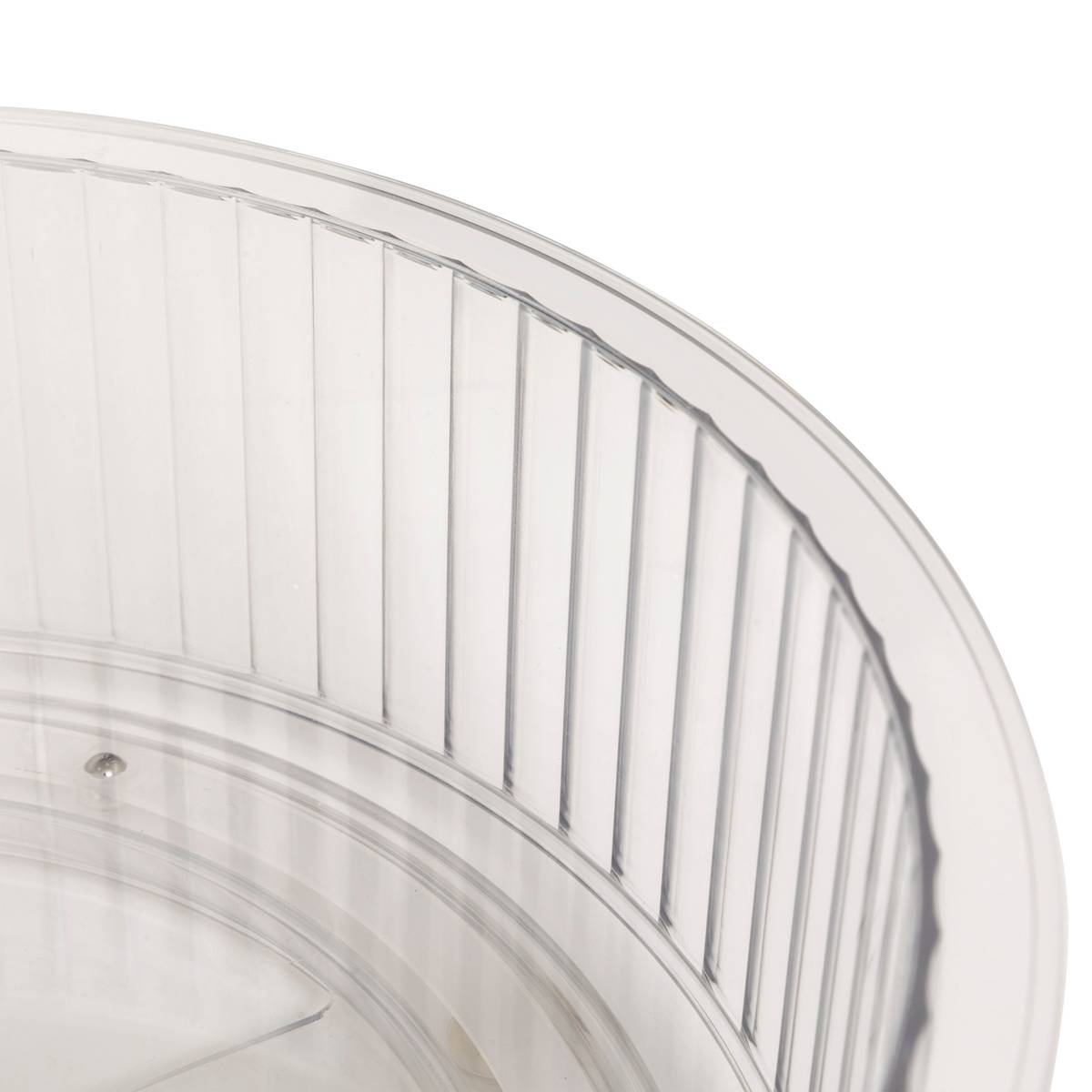 Organiseur rotatif, d.23 cm, transparent Streaks