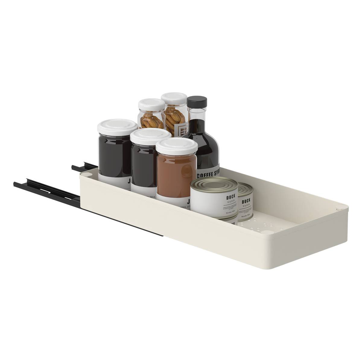 Organiseur, l.38,6 cm, beige Stora