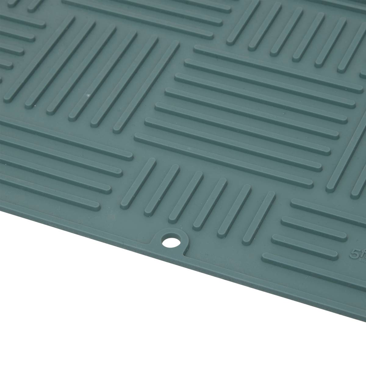 Tapis de vaisselle pliant xl, l.49,4 cm, beige Sileo