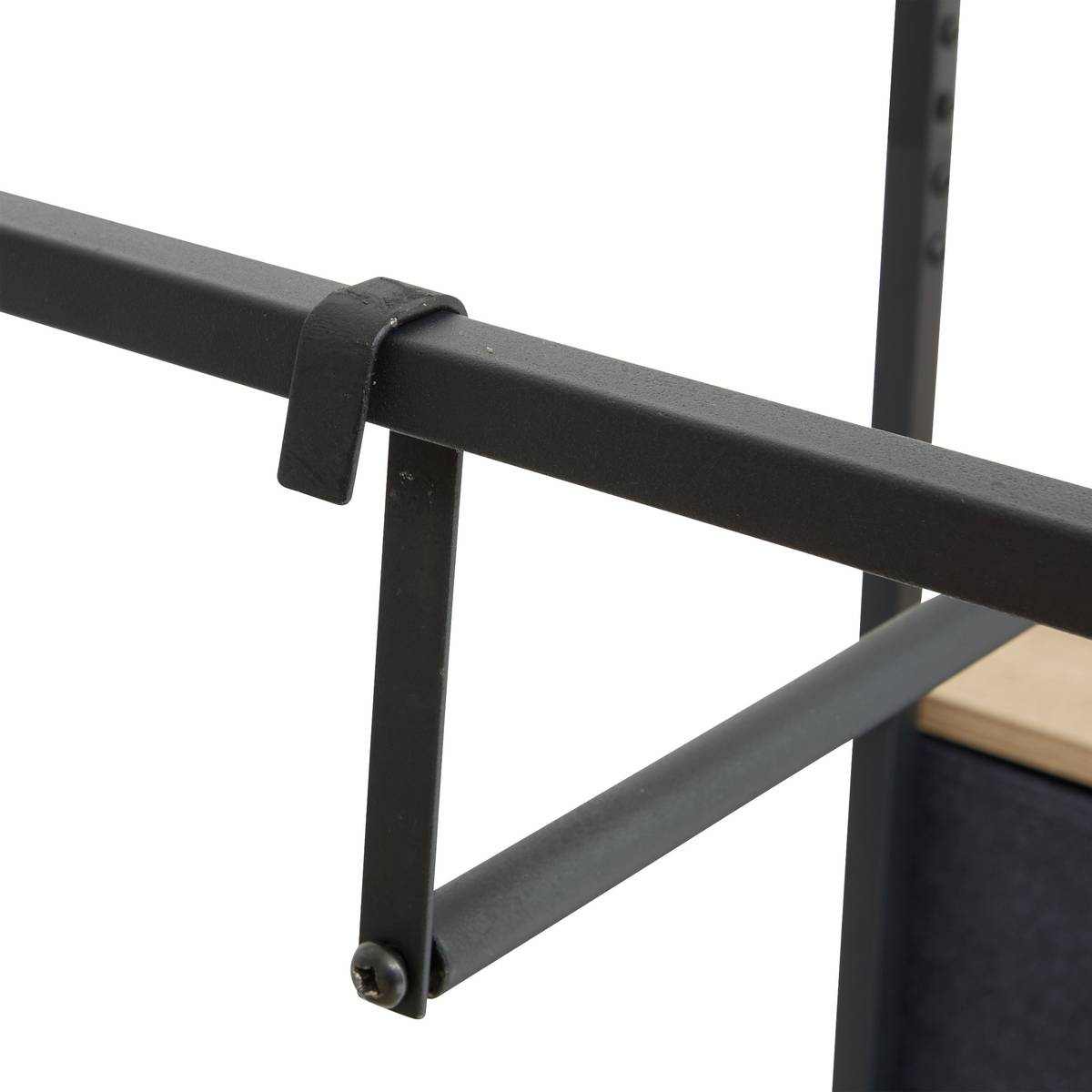 Penderie, 2 étagères, 6 tiroirs, gris Tissa