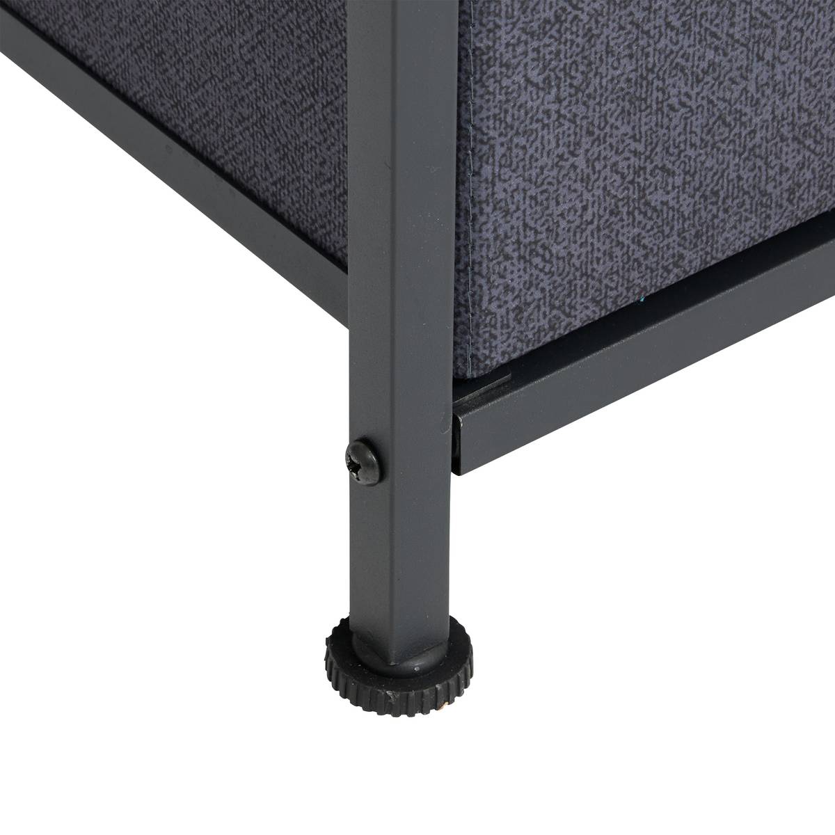 Penderie, 2 étagères, 6 tiroirs, gris Tissa