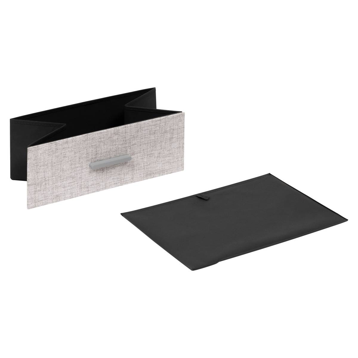 Commode 6 tiroirs, gris Granite