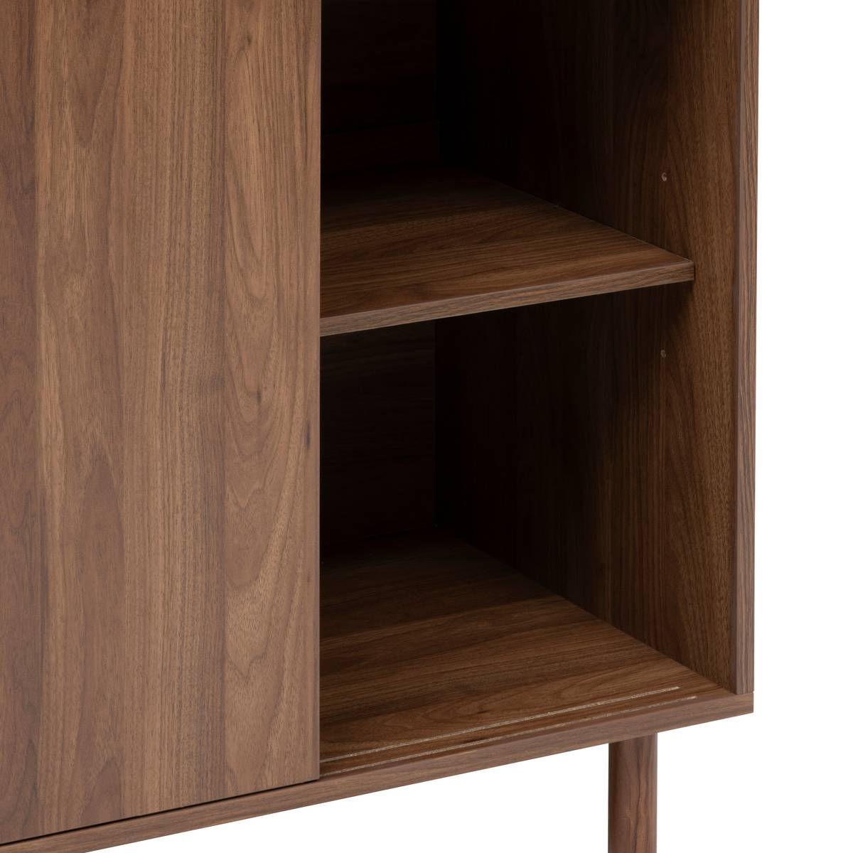 Buffet 2 portes, marron Slidy