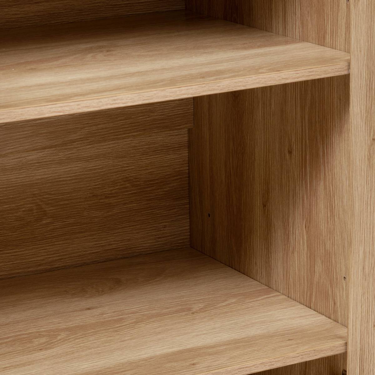 Buffet de cuisine 2 portes, marron Abana