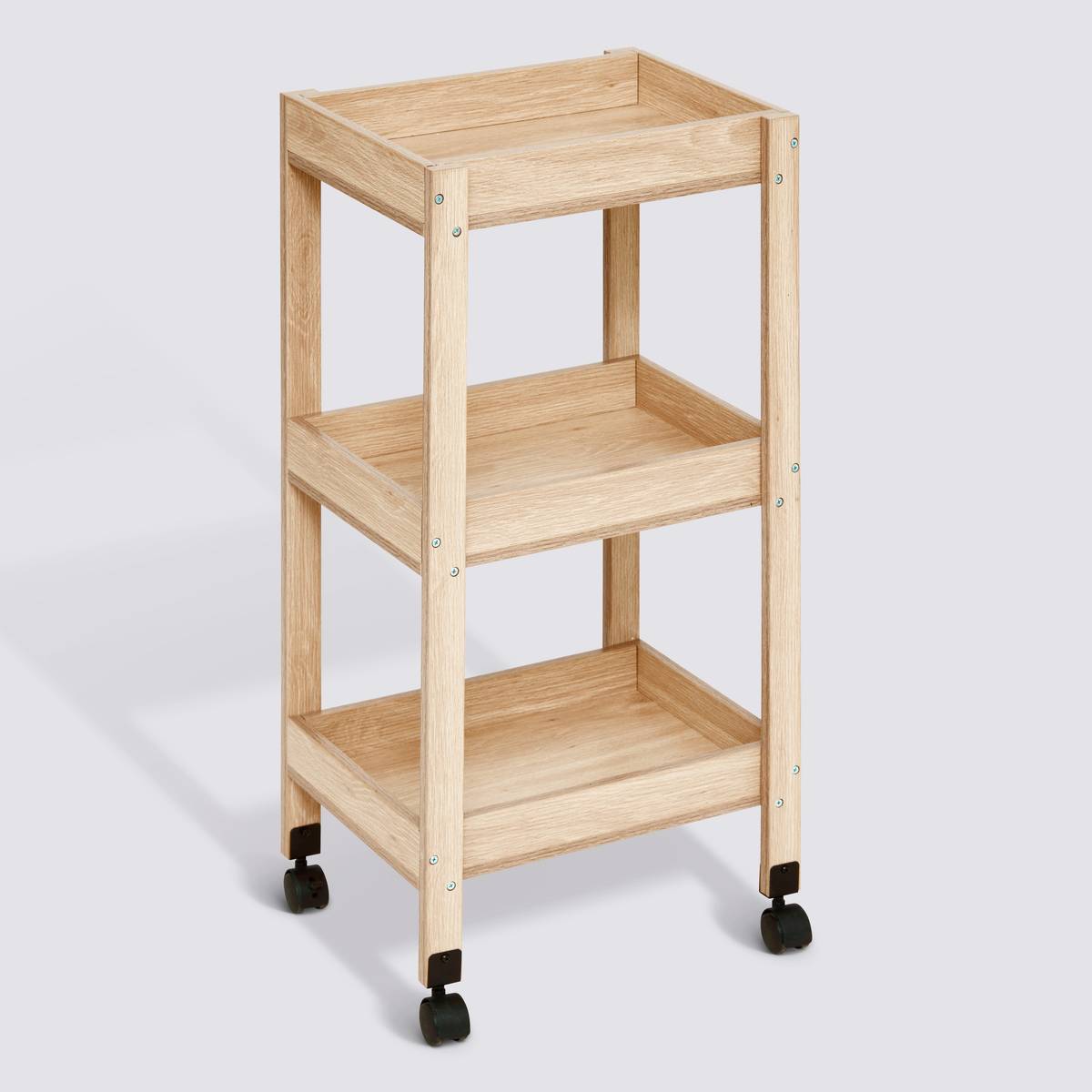 Desserte 3 niveaux, beige Abana