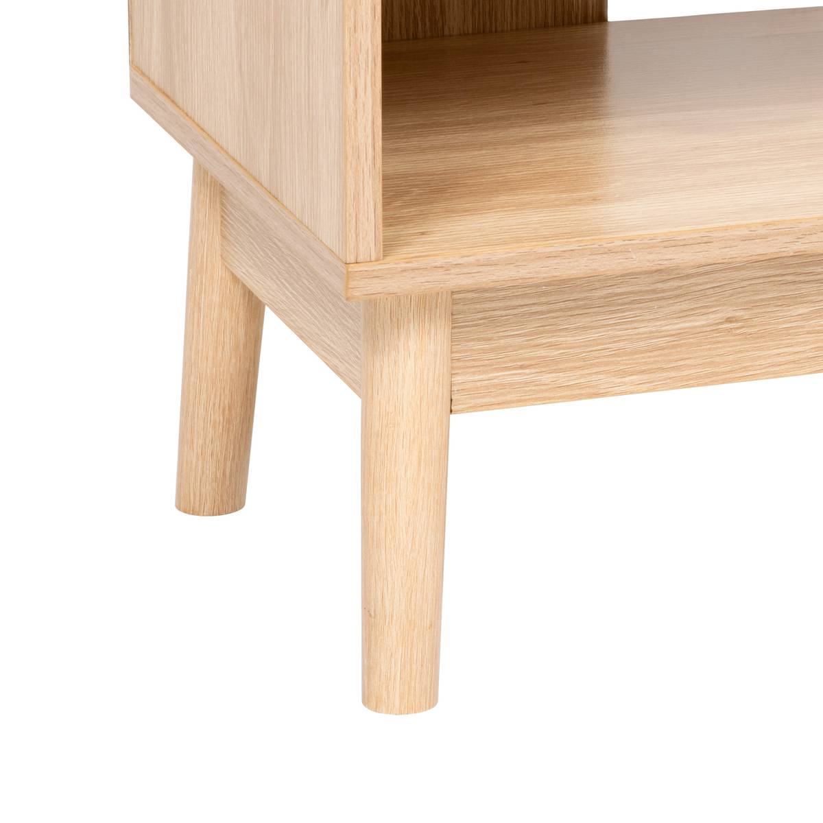 Meuble sous-lavabo 2 portes, beige Abana