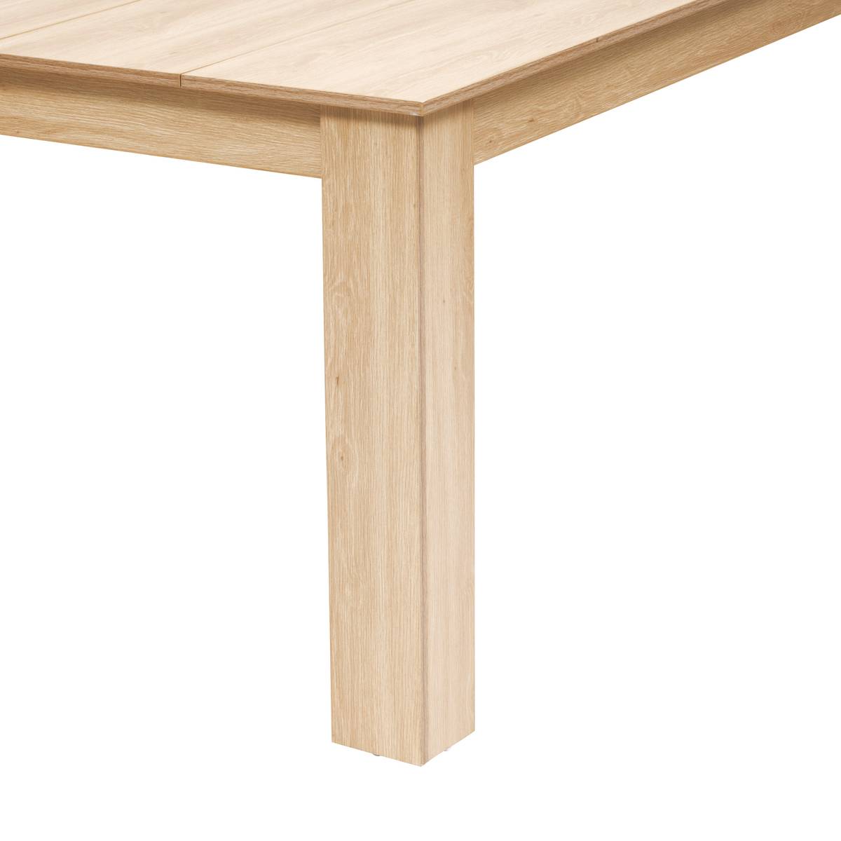 Table, 6 places, beige Abana