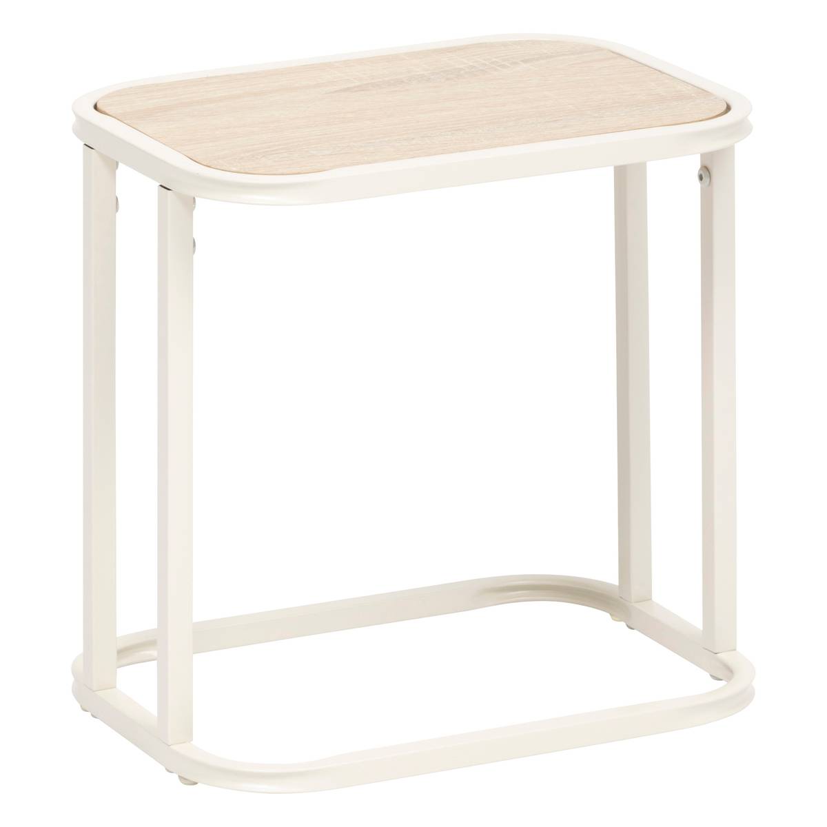 Tables gigognes, beige Curvy