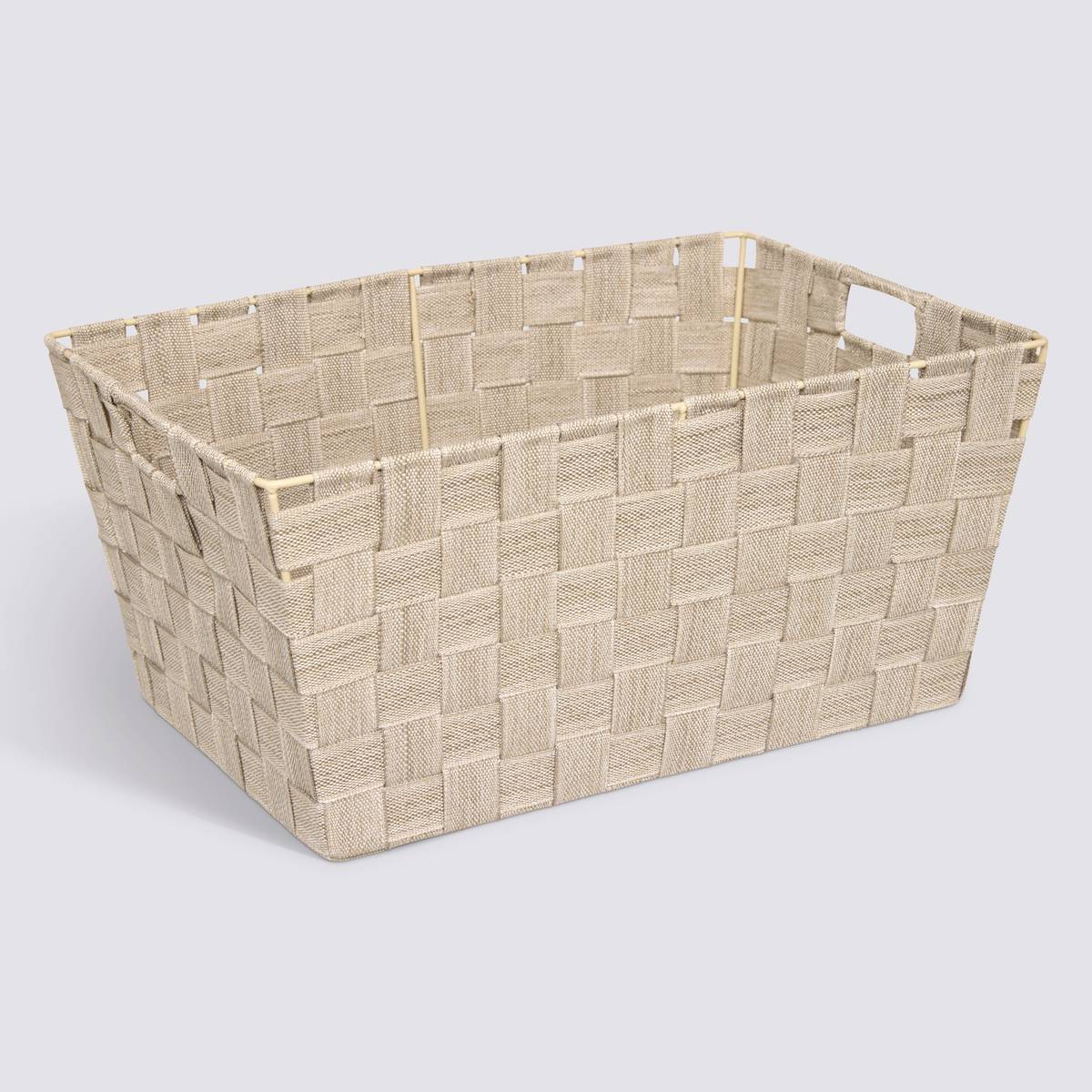 Panier, l.38 cm, beige Lise