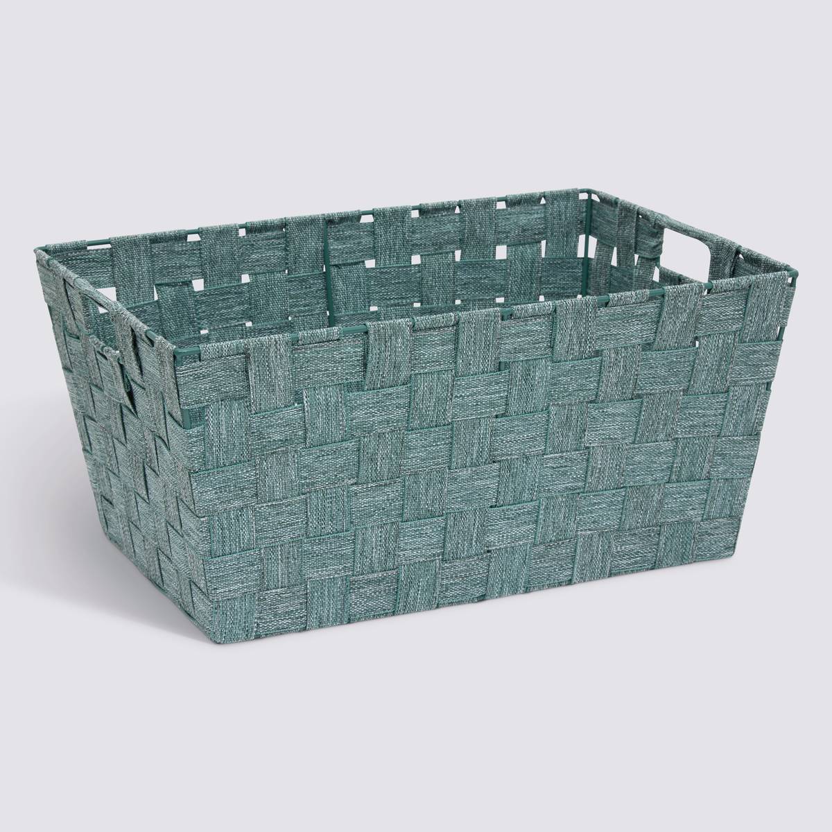 Panier, l.38 cm, vert Lise