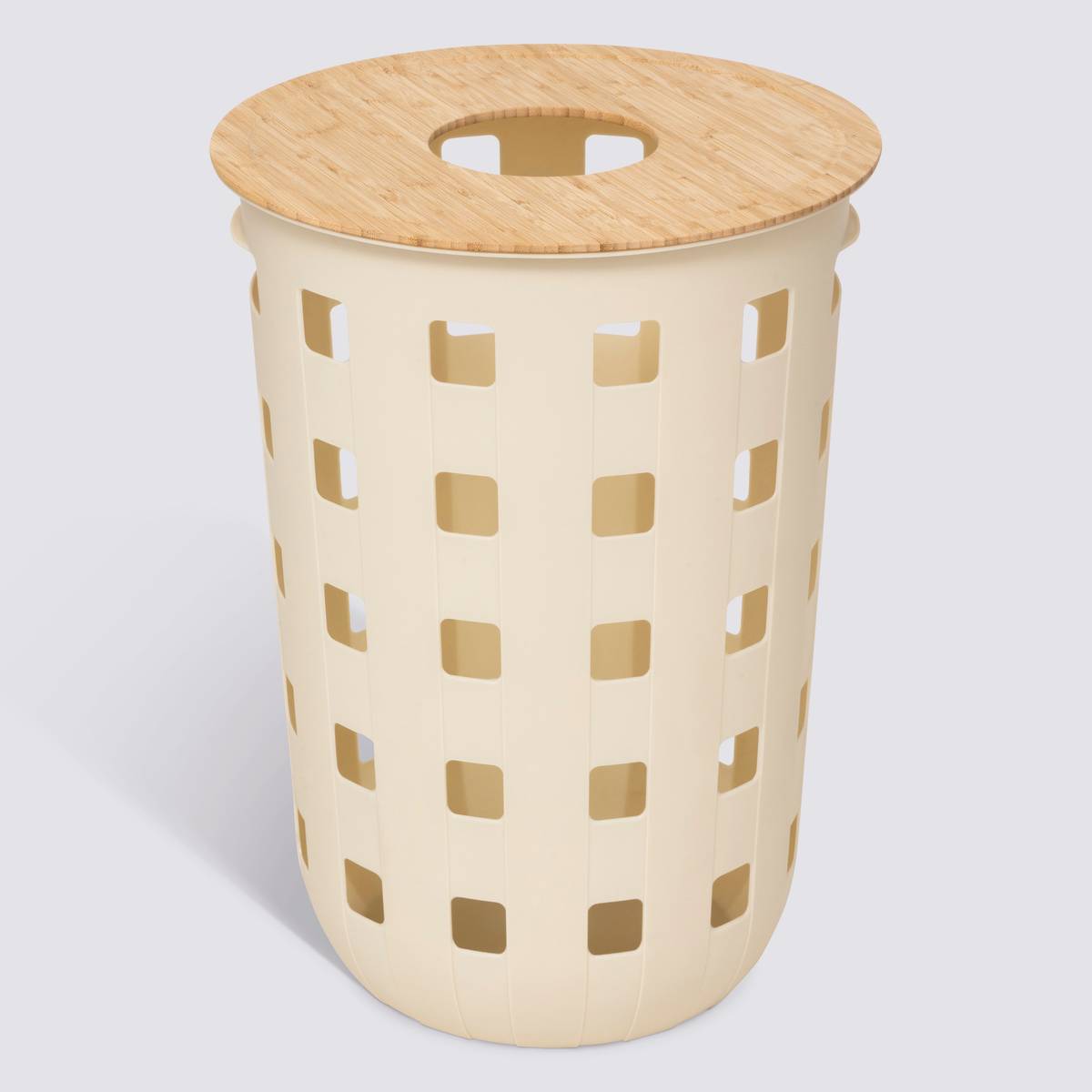 Corbeille à linge, 60 l, argile Harmony