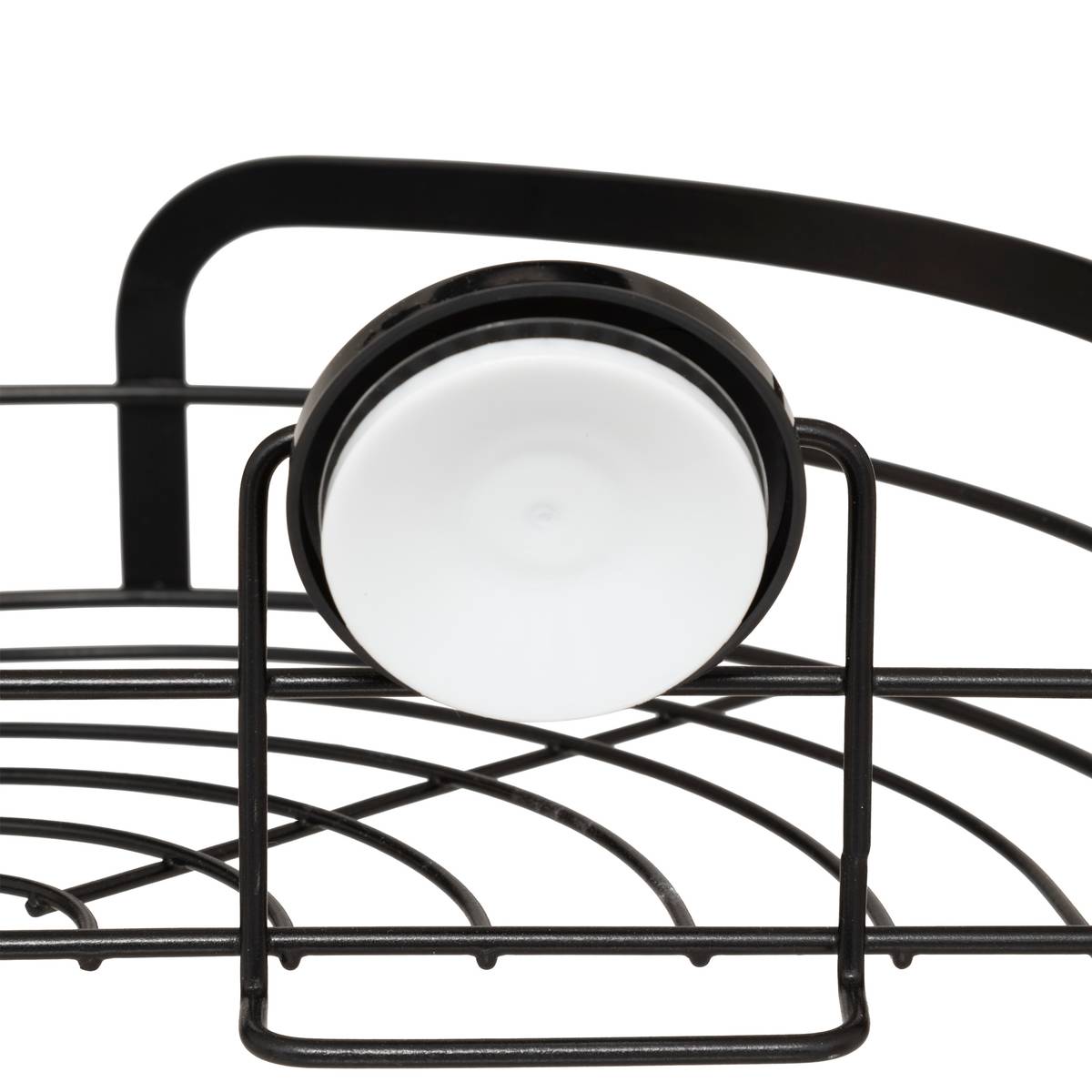 Étagère d'angle, noir Venterra