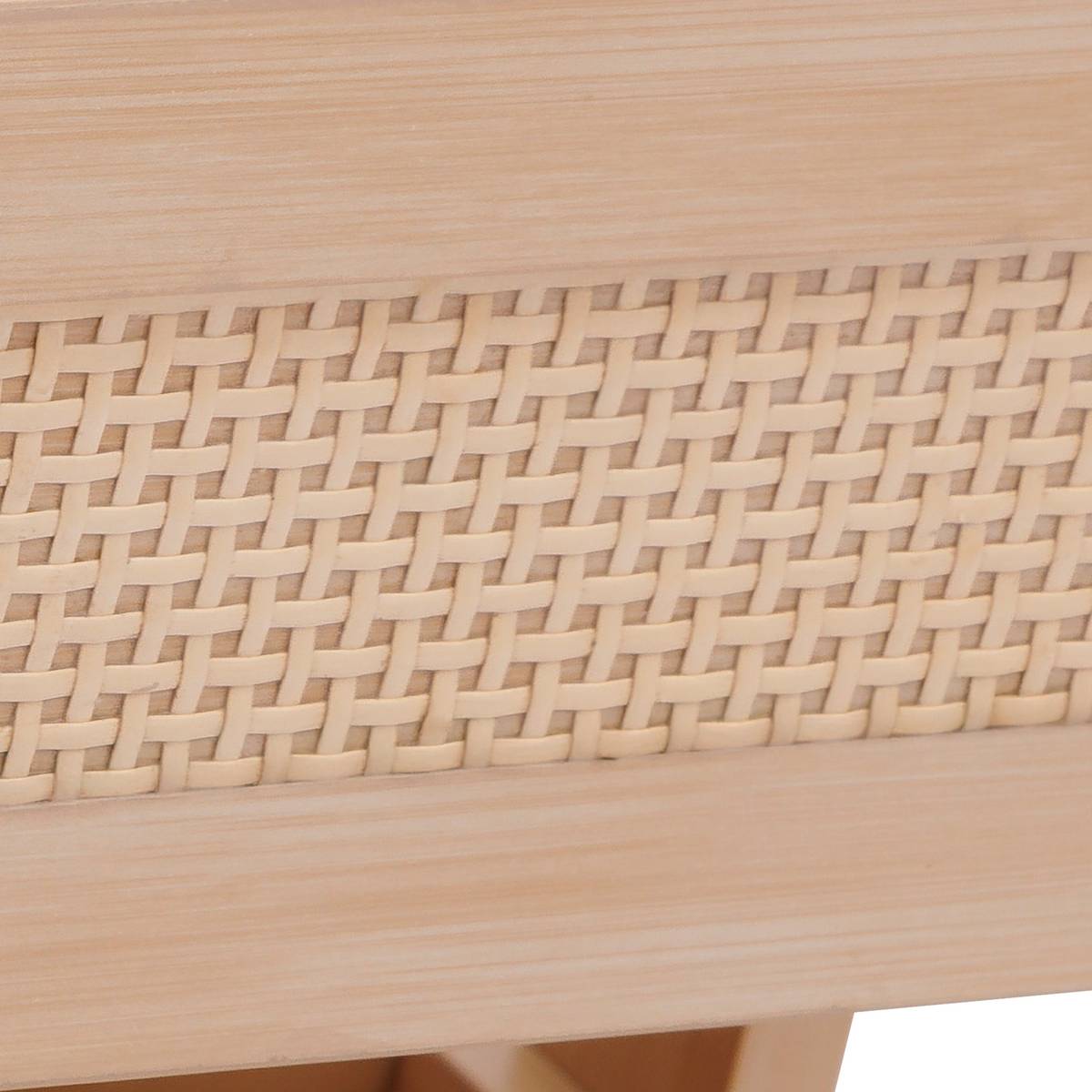 Etagère, 3 niveaux, h.80 cm, beige Cane