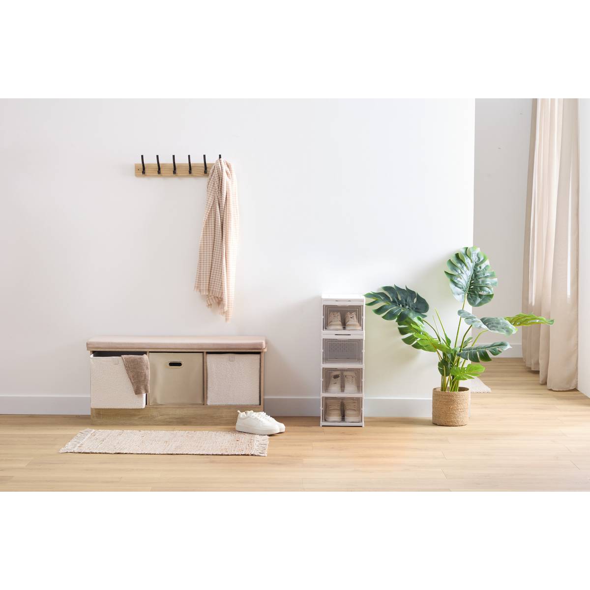 Range-chaussures, 6 paires Fold'n box