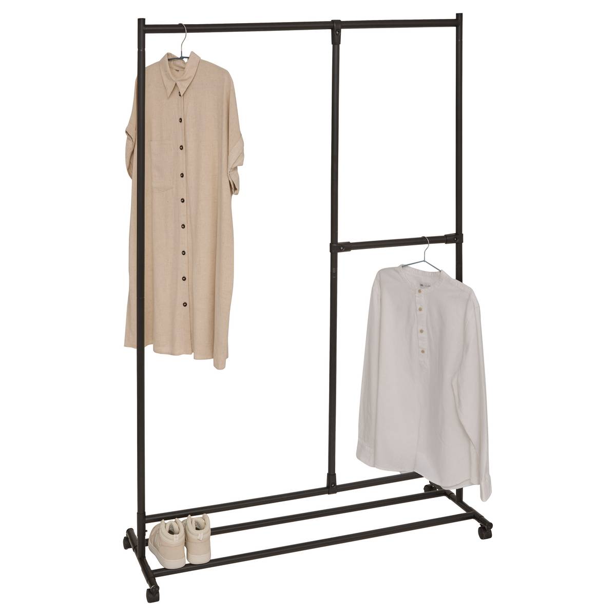 Portant à vêtements, noir Strongy