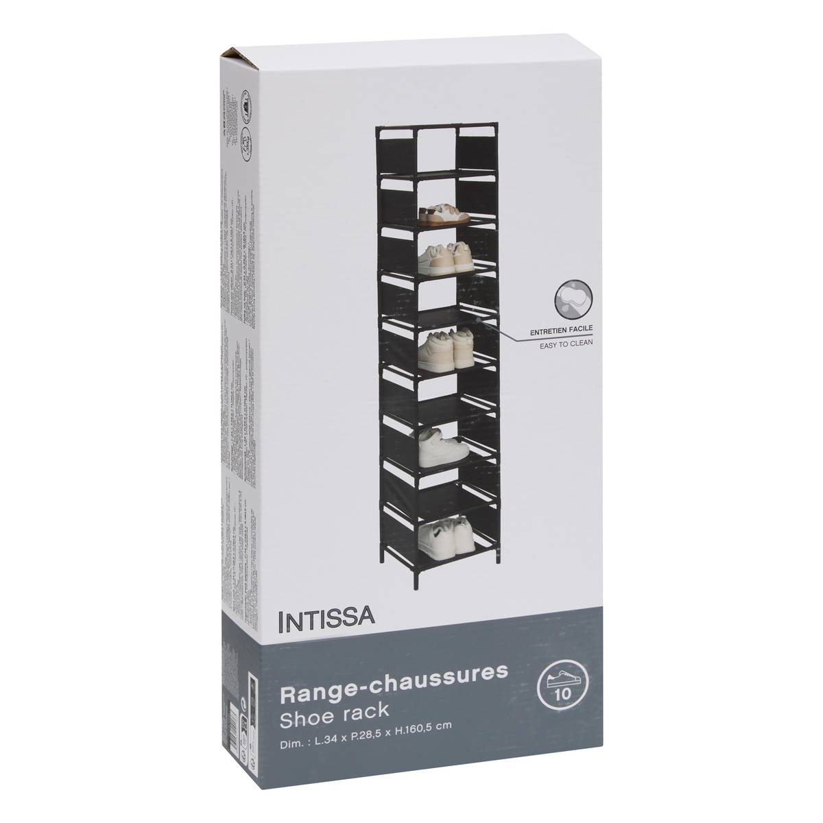 Range-chaussures, 10 paires Intissa