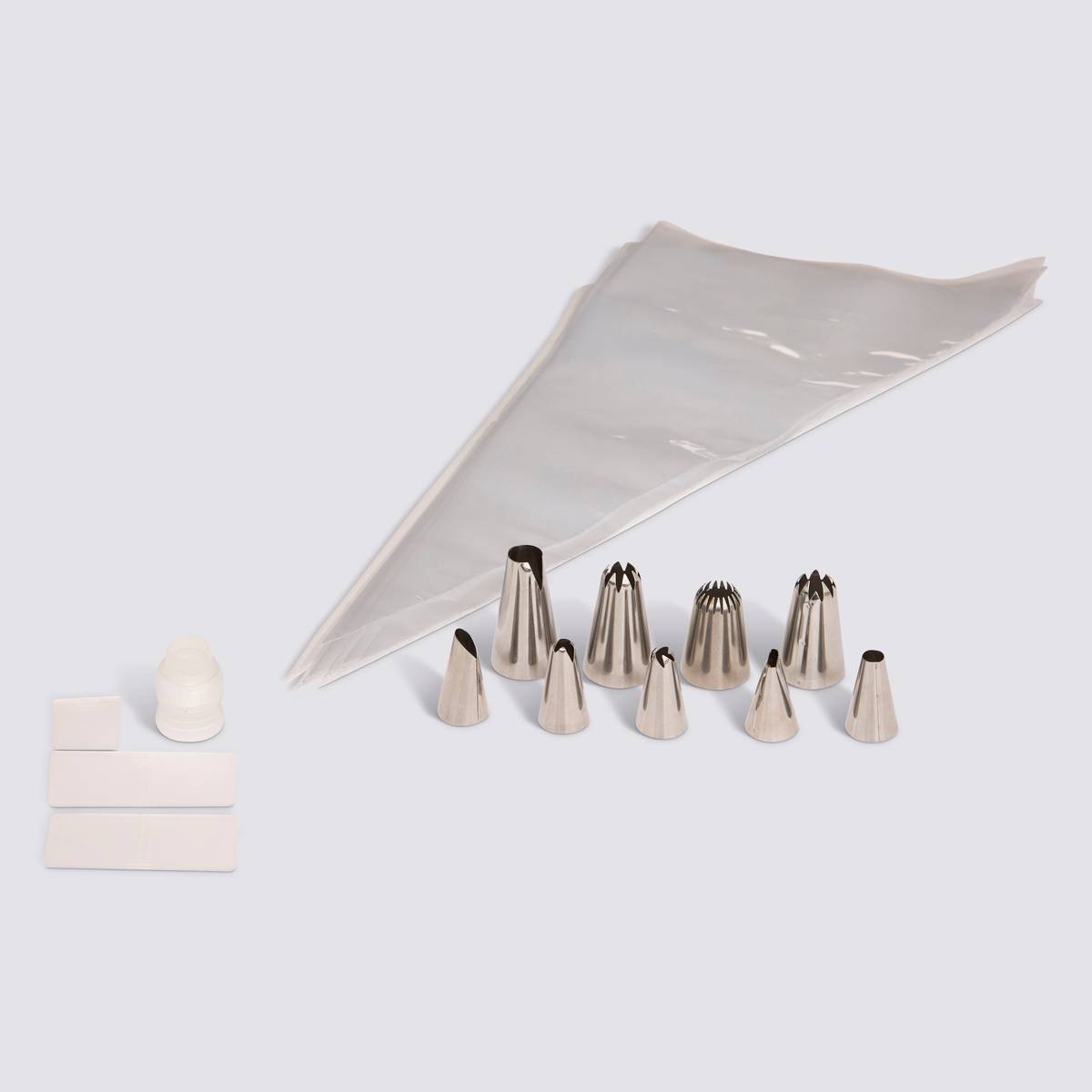 Poche à douille, 30 poches, transparent 