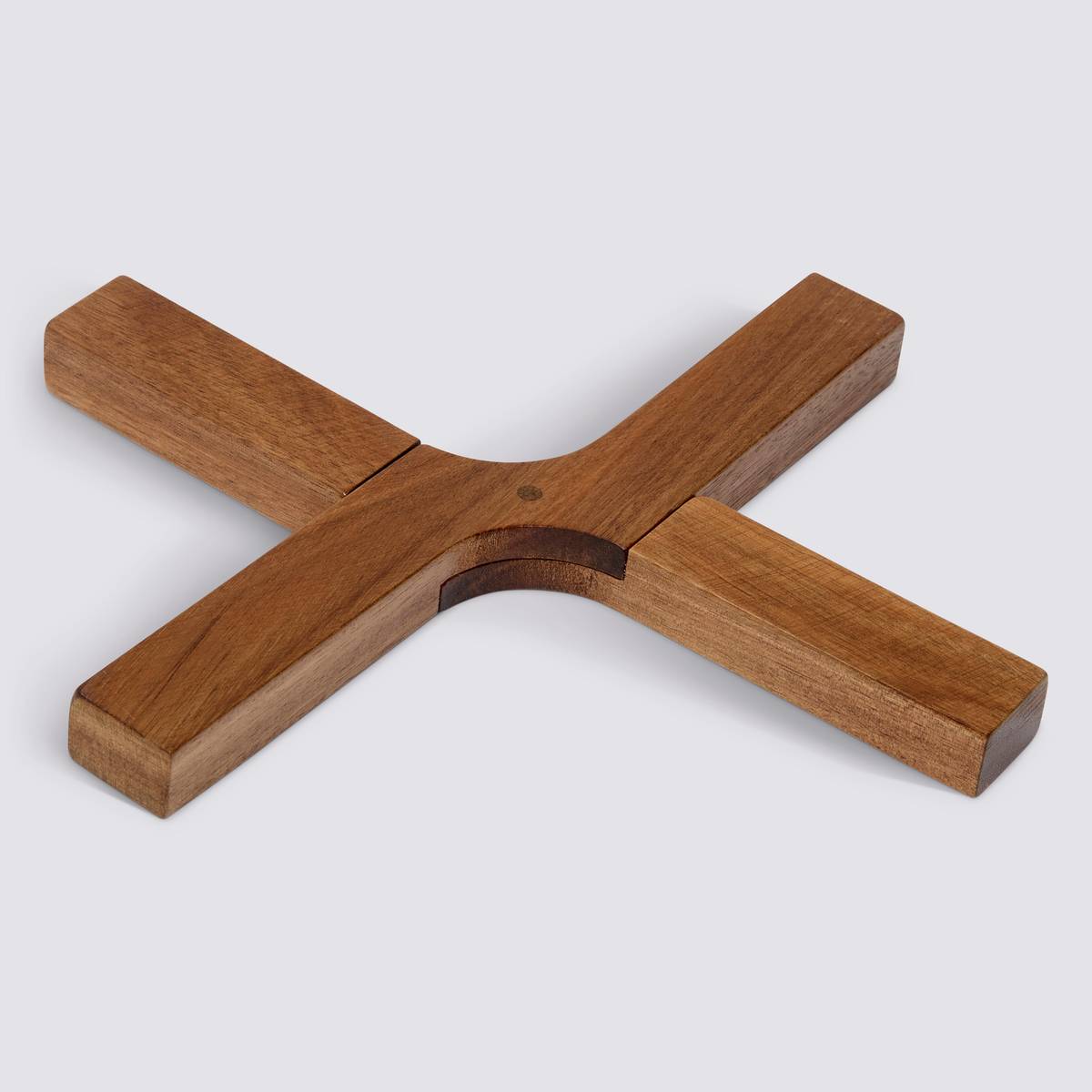 Dessous de plat, l.21 cm, marron