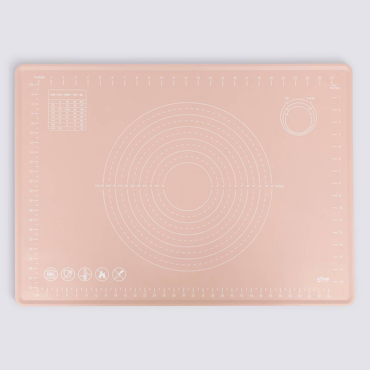 Tapis en siliconne, l.49,7 cm, plusieurs coloris 