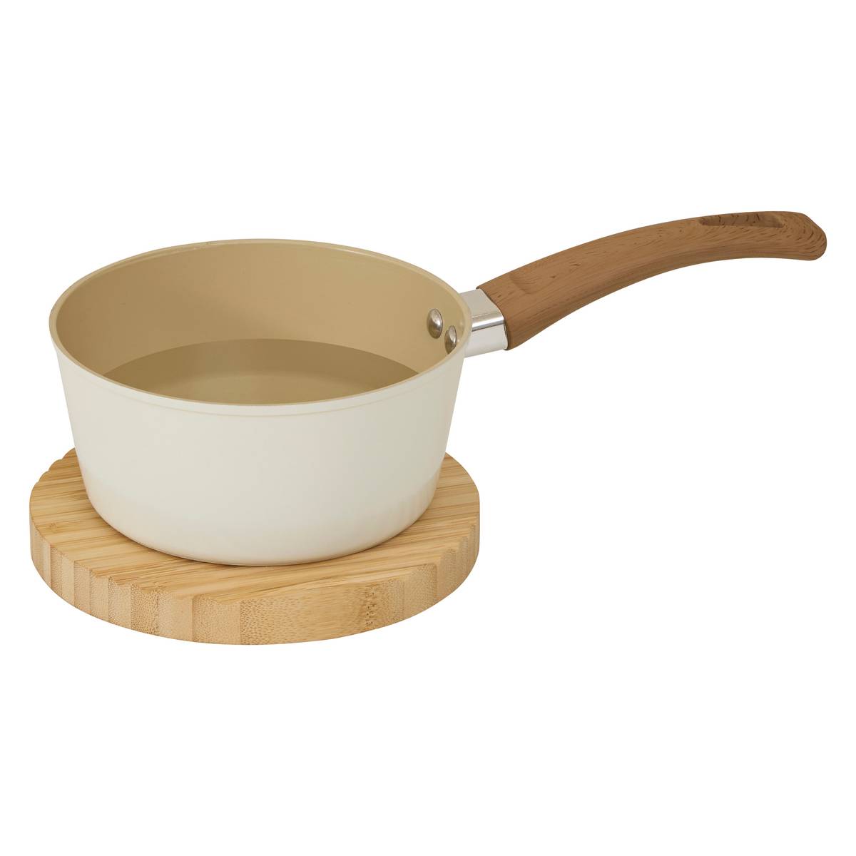 Dessous de plat, l.18 cm, beige 