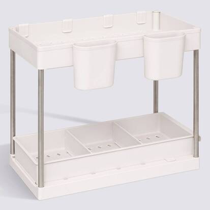Organiseur, l.40,7 cm, beige Stora