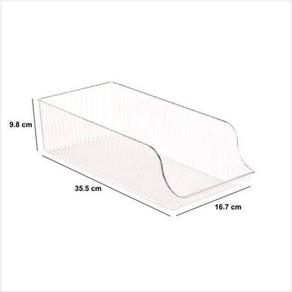 Rangement réfrigérateur, transparent Streaks