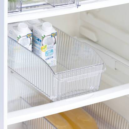 Rangement réfrigérateur, transparent Streaks