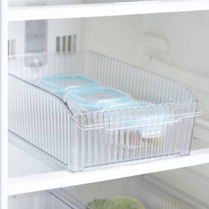 Rangement réfrigérateur, transparent Streaks