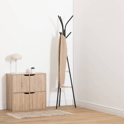 Etagère 4 portes, beige Mix'n door