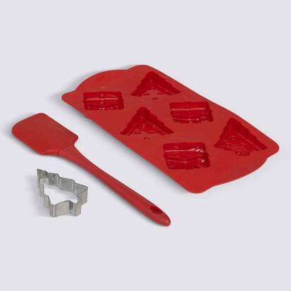 Kit pâtisserie, 3 pièces Noël