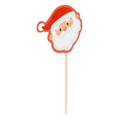 50 moules à muffins et 25 piques noël Noël