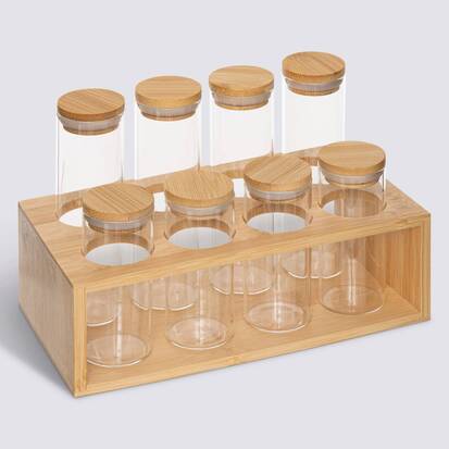 Support à épices, 8 emplacements Hermet