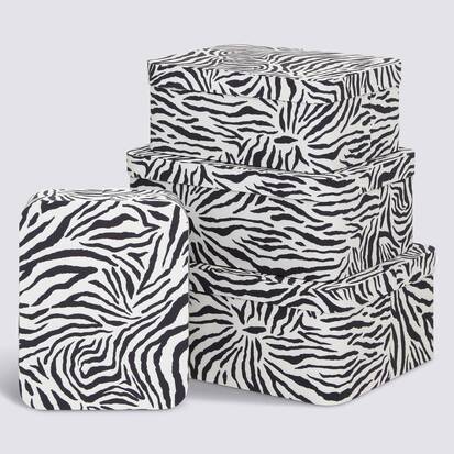 Boîte, 4 produits, beige Polybox