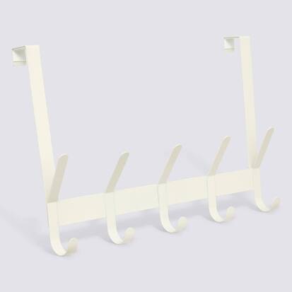 Patère, 10 accroches, l.40 cm Liny