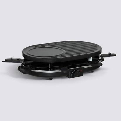 Appareil à raclette, 8 personnes 