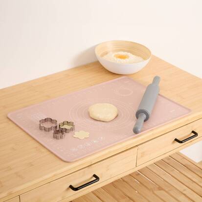 Tapis en siliconne, l.49,7 cm, plusieurs coloris 