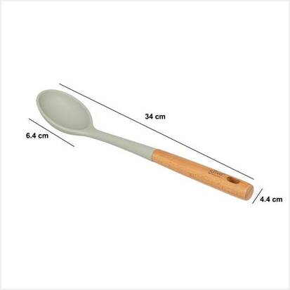 Cuillière, l.6,4 cm, vert Horizon