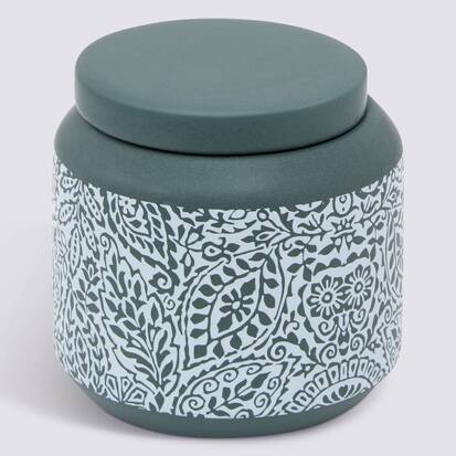 Pot à cotons, vert Arboria