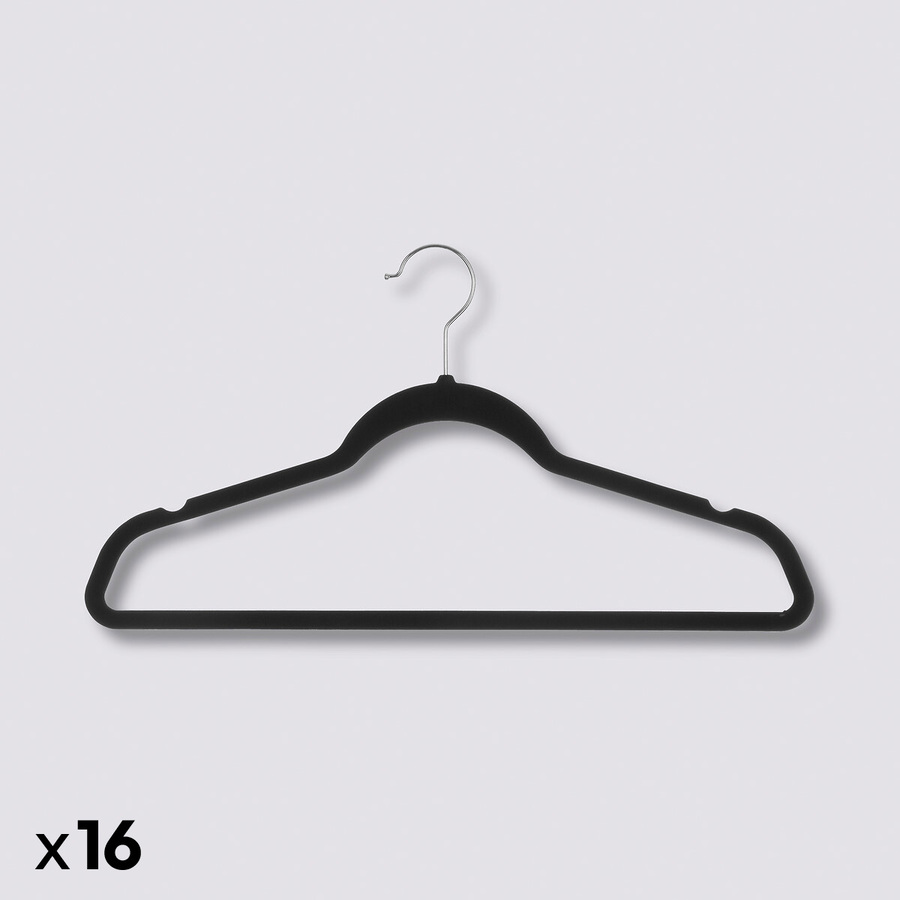 Lot de 16 cintres en feutrine Hang'up